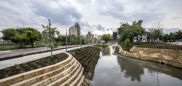 Model-Based Approach Smooths Twists and Turns of Texas Linear Park Project