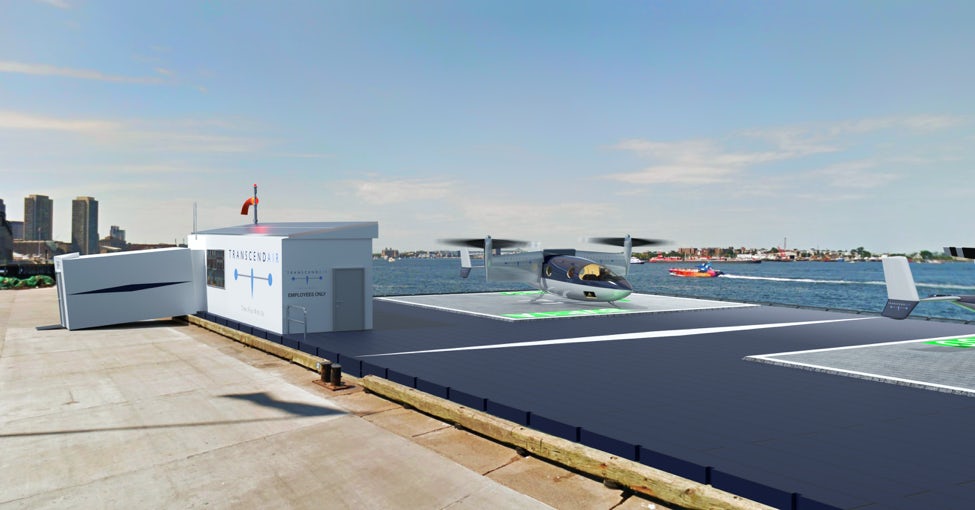 Transcend Air and Lily Helipads Team up to Build Eco-friendly “vertipads” for Air Taxis