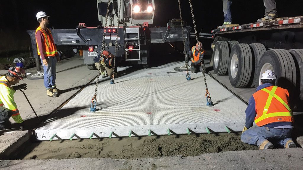 Concrete Slabs Get the Nod for Quick Highway Repairs