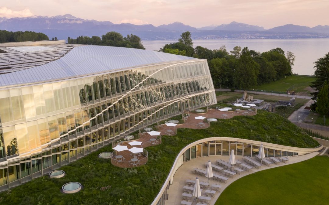 image:The Olympics' New Swiss HQ is Both Eco-Friendly and Symbolic