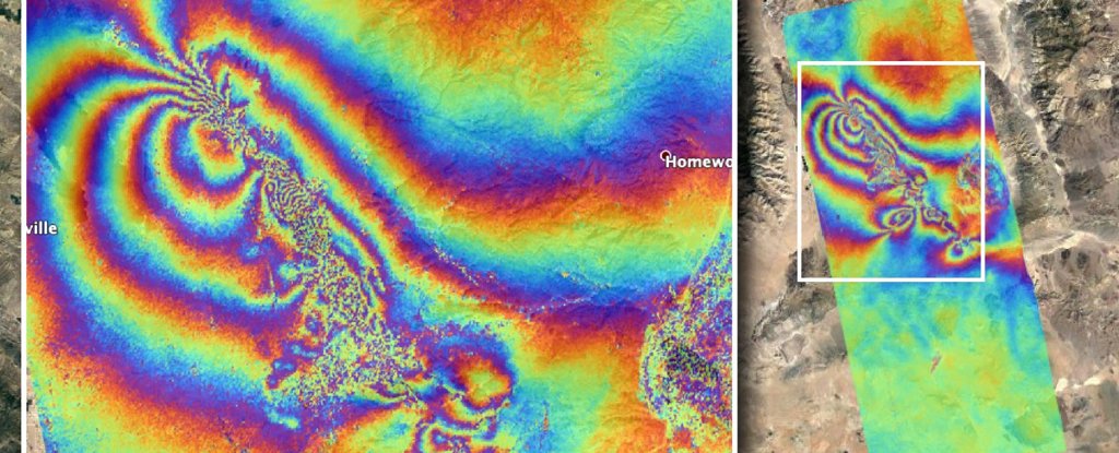 Striking NASA Maps Reveal How The California Earthquakes Altered The Planet’s Surface