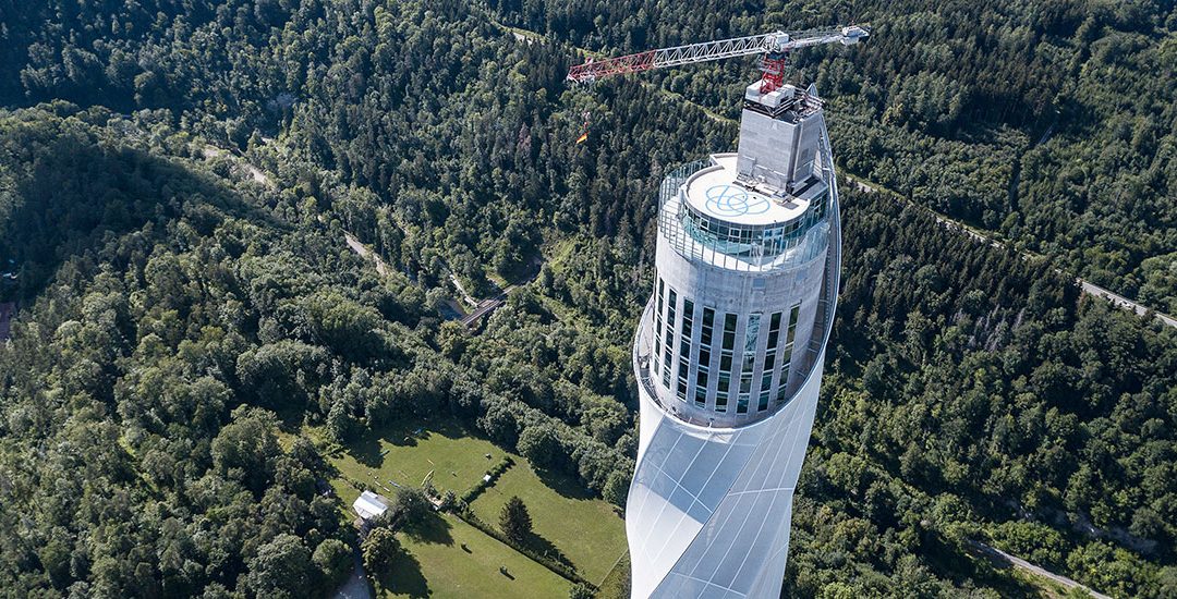 The Thyssenkrupp Test Tower Explores the Elevator Technology of Tomorrow