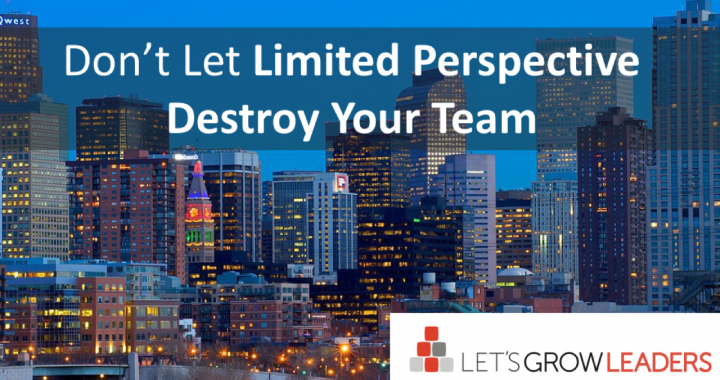 Don’t Let Limited Perspective Destroy Your Team
