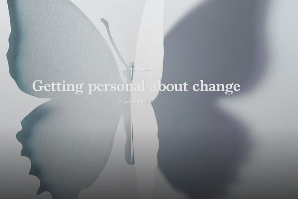 Getting Personal about Change