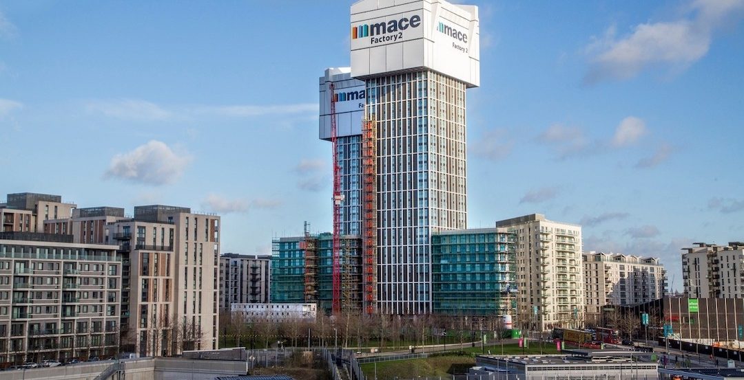 Mace Group Built Working Factories on top of under-Construction Skyscrapers
