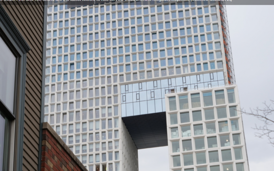 COOKFOX Skirts the East River with 3D-Molded Precast Concrete panels