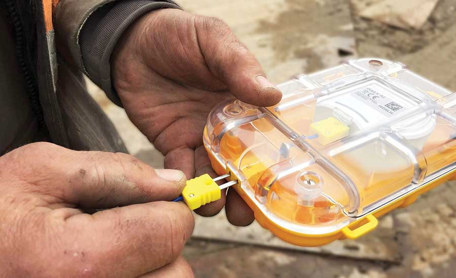  Equipment Leader Aided New Concrete Maturity Data Delivery Approach