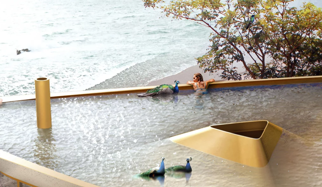 Anti Reality Reverses Roof of This Summerhouse to Create Space for a Poo