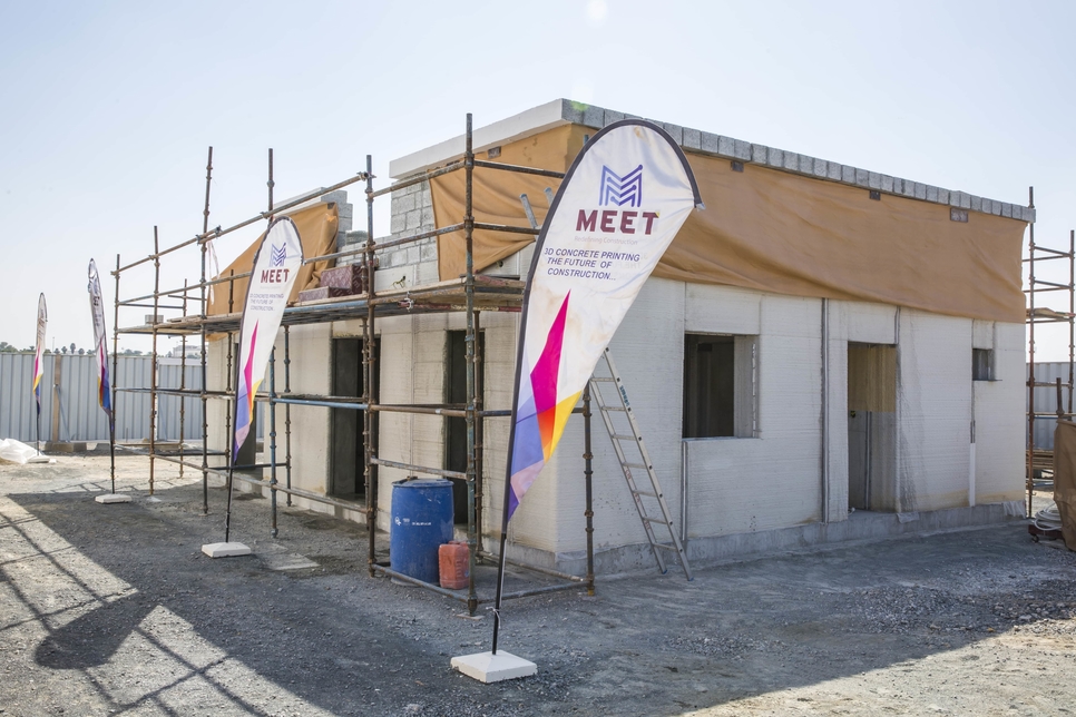 MEET Builds 90m2 3D-Printed House Within 2 Weeks at SRTI Park