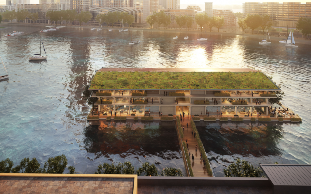 Floating Sustainable Office Planned for Rotterdam