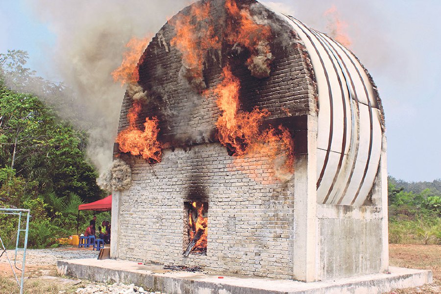 Making Tunnel Walls Fire-Resistance