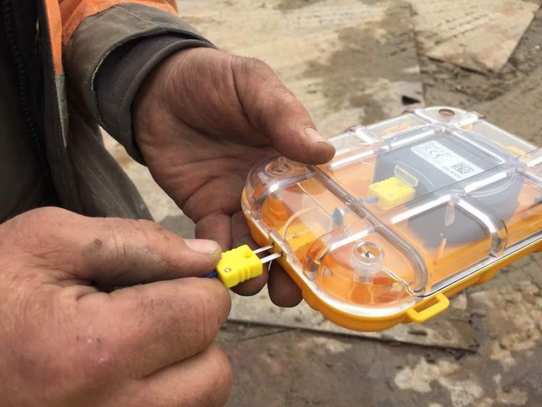 Cyber Curing: Wirelessly Monitor Concrete Curing with Maturix Smart Concrete Sensors