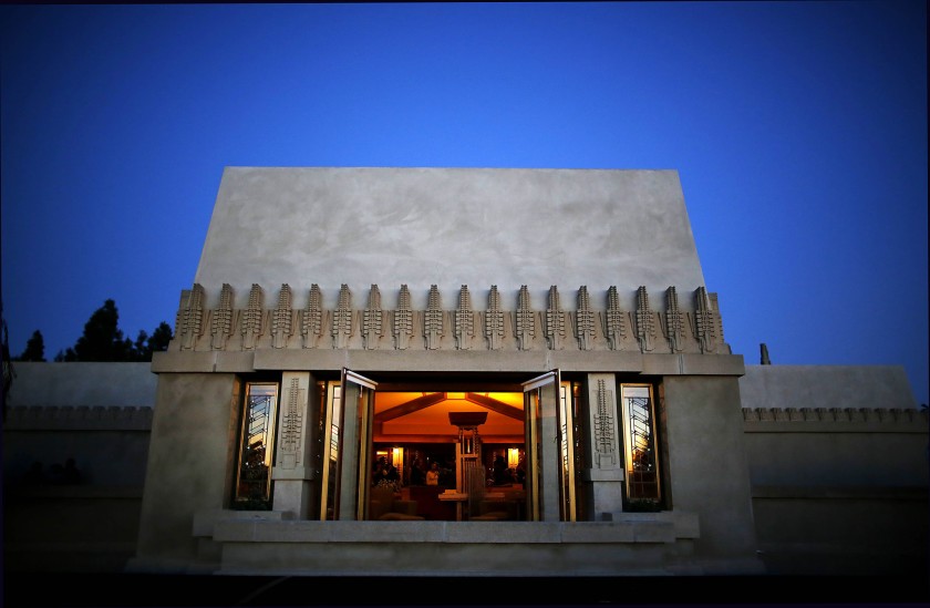 Plaque Marks Frank Lloyd Wright’s Hollyhock House as L.A.’s first UNESCO World Heritage Site