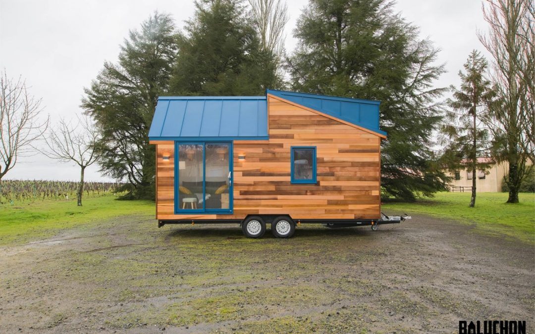Compact Tiny House has Space for a Sleepover