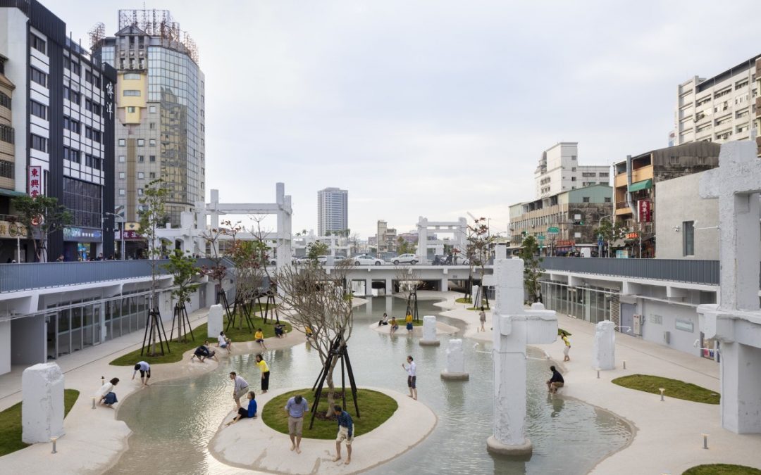 MVRDV Turns Dilapidated Mall into Inner-city Lagoon