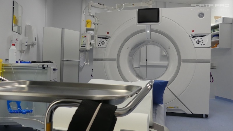 Danish Hospital is Constructed from 24 Steel Frame Modules