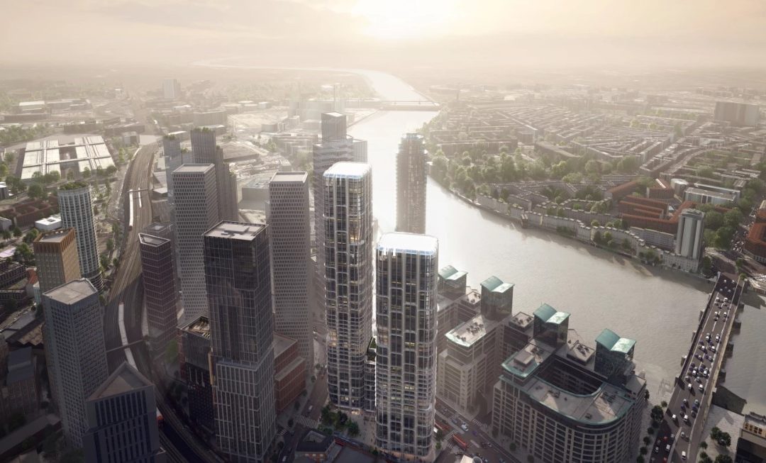 Pair of Zaha Hadid-designed Skyscrapers Set to Rise in London