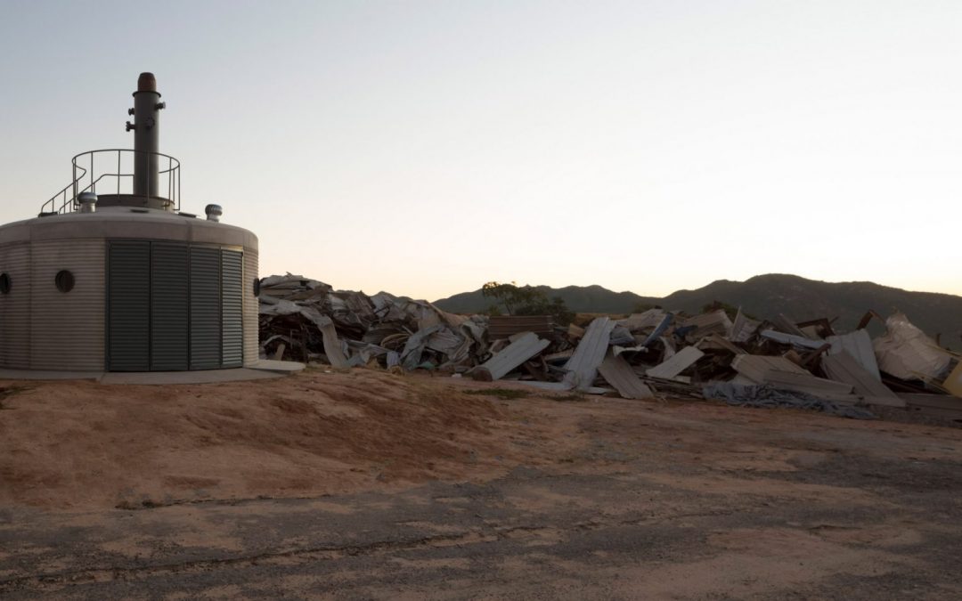 Rozana Montiel Builds Mexican Incinerators From Corrugated-concrete