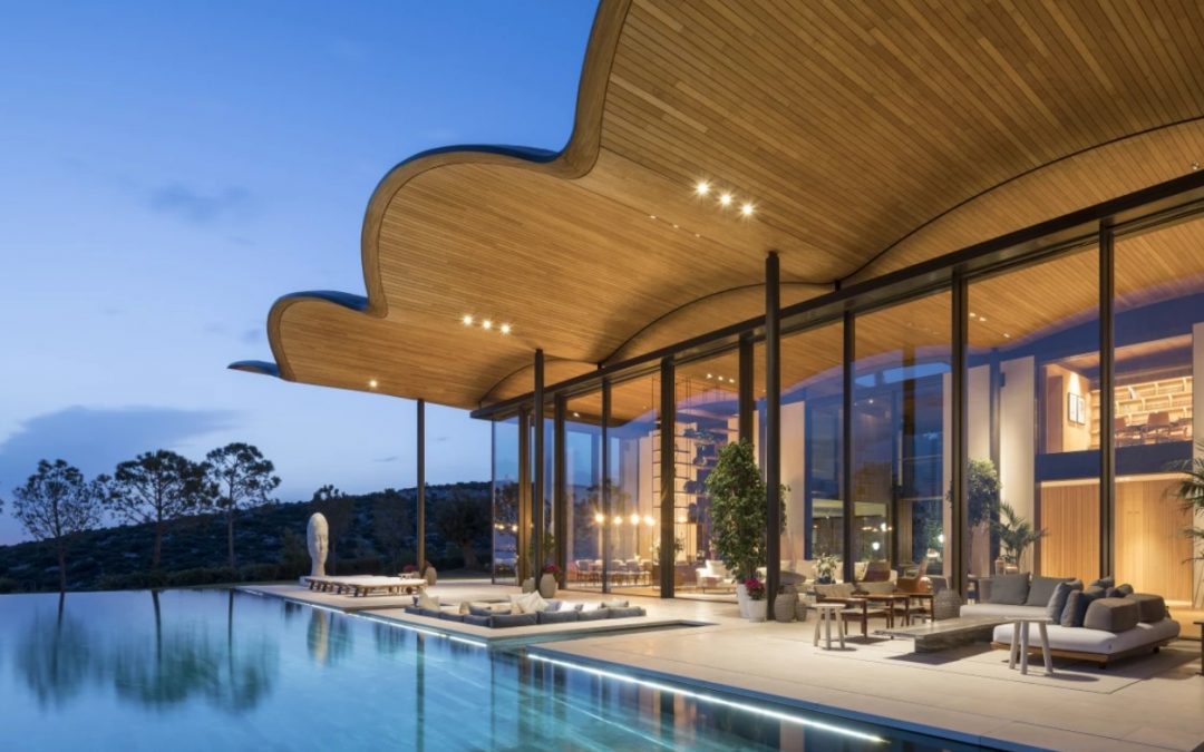 Handcrafted Timber Roof Tops Foster + Partners’ Stunning Luxury Villa