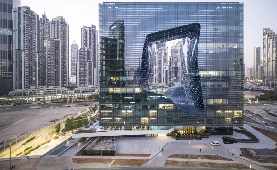 Zaha Hadid’s Holey Hotel Turns Heads in Dubai