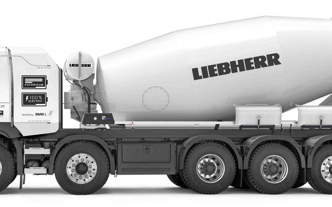 Holcim Flagship Books First Liebherr Electric Mixer Truck Order