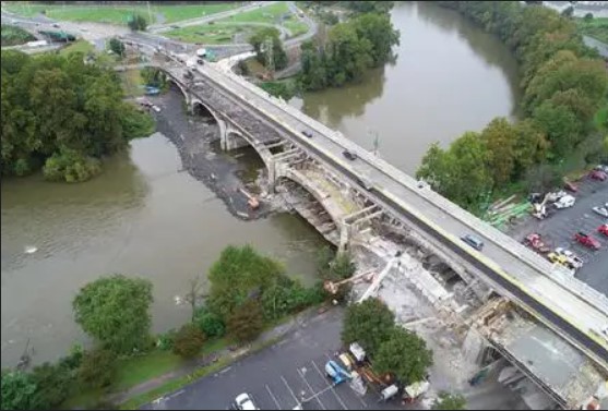 Rehabilitatiog The Historic Penn Street bridge
