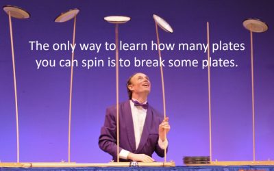 The Plate-drop Challenge How to Respond to Failure