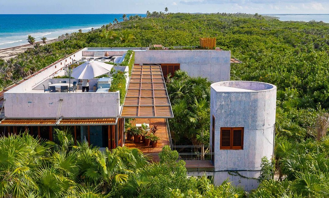 Casa Bautista is a Secluded Beachfront Villa in Mexico Designed By Productora