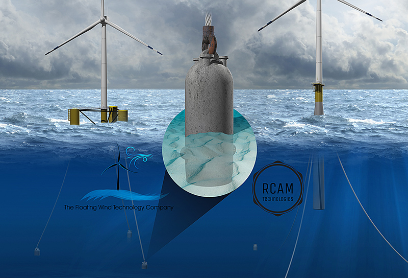 3D-printed Concrete to Help Build Offshore Wind Energy Infrastructure