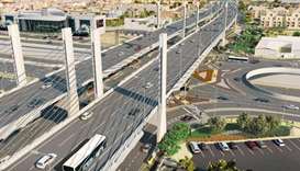 Qatar's First Cable-stayed Bridge Half Complete: Ashghal.jpg