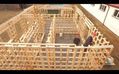 Incredible Fastest Wooden House Construction Method
