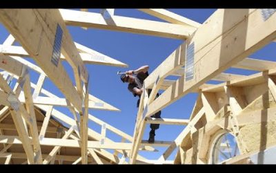 Incredible Fastest Wooden House Construction Method