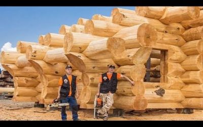 Incredible Fastest Wooden House Construction Method