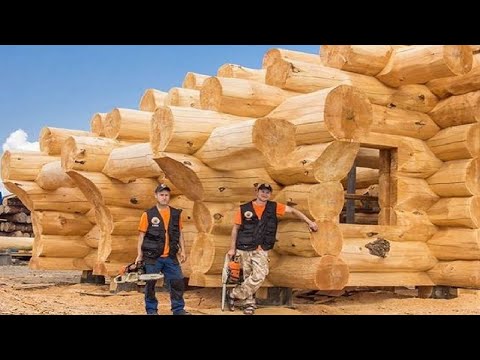 Incredible Fastest Wooden House Construction Method