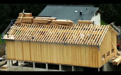 Incredible Fastest Wooden House Construction Method