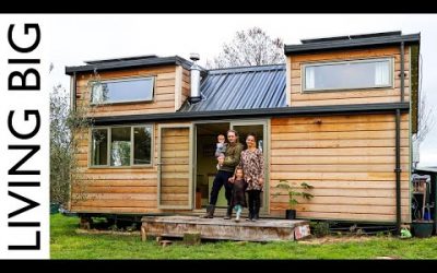 Dream DIY Tiny House With Amazing Kid-Safe Loft