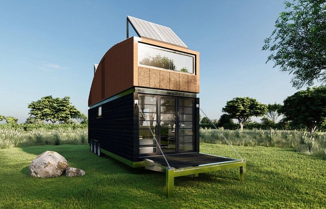 THIS Tiny House on Wheels is Made with Frendly Materials for Sustainable Home Owners!