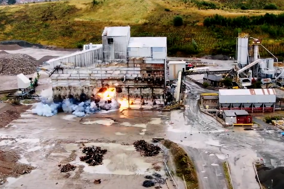 New Demolition Technique Proves Its Viability at Croft Quarry