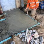 "Green" Cement Pour Vields Concrete Results