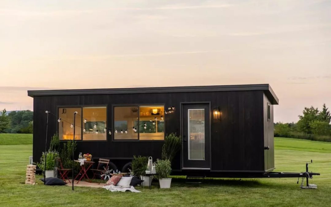 Ikea COllaborates with Escape to Design Custom Off-grid Tiny House