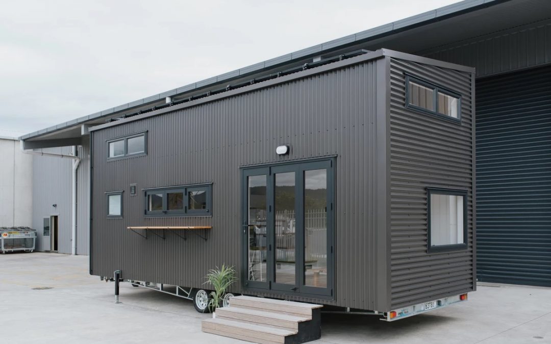 Ciril Tiny House: Feline-friendly Tiny House Lets Owners Live and Work Off the Grid