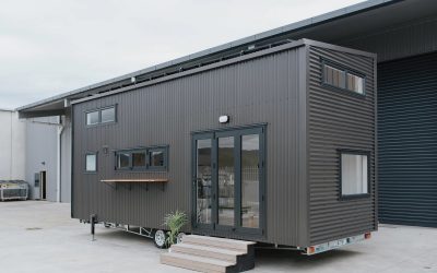 Ciril Tiny House: Feline-friendly Tiny House Lets Owners Live and Work Off the Grid