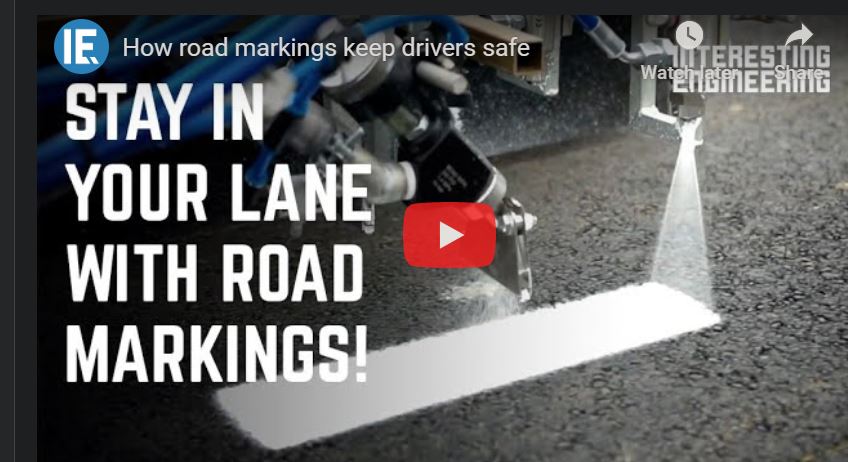 How road markings keep drivers safe