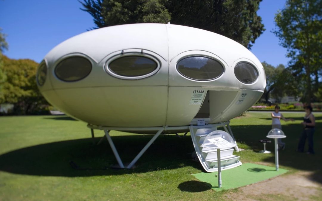 Rare out-of-this-world Futuro House Lands on New Zealand Marketplace