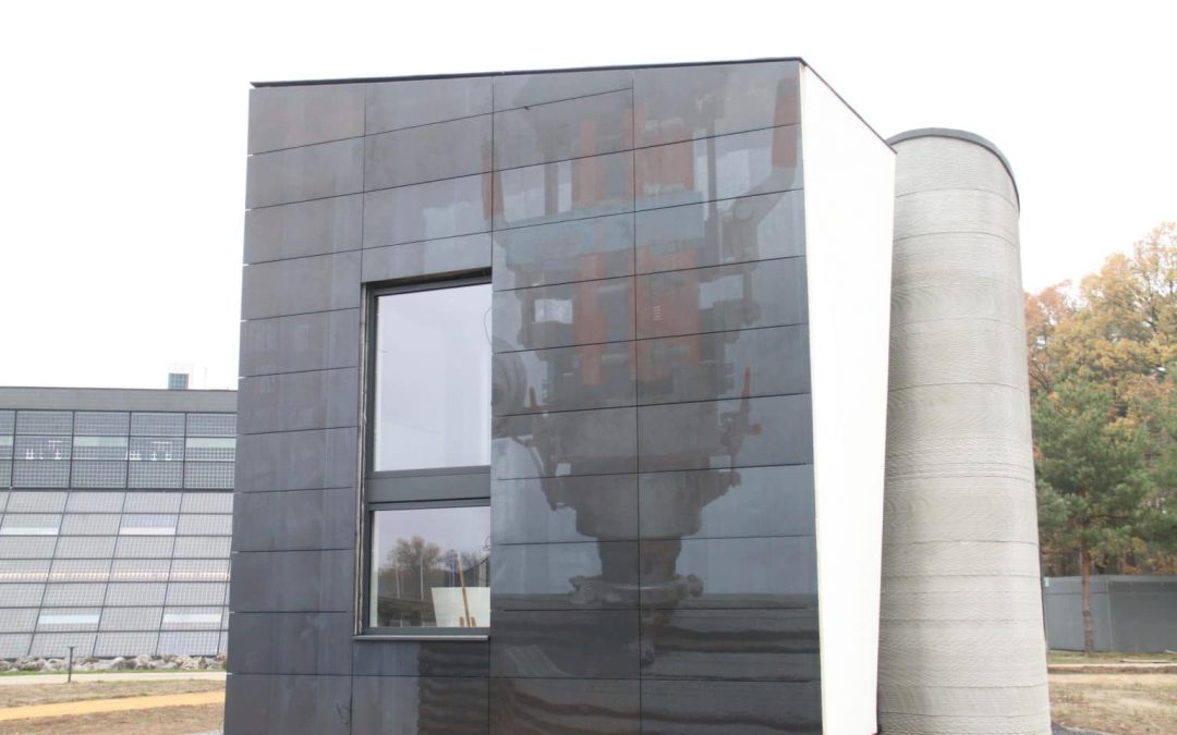 Solar Facade for 3D-printed Concrete House in Belgiume