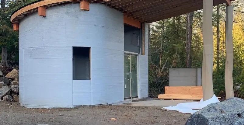 Canads’s Fibonacci House: A Test case of 3D Construction Printing