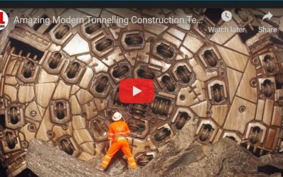 Amazing Modern Tunnelling Construction Technology with Incredible Construction Machines
