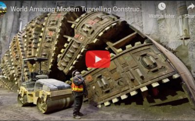 Tunneling Construction Technology:  Incredible Construction Equipment Machines