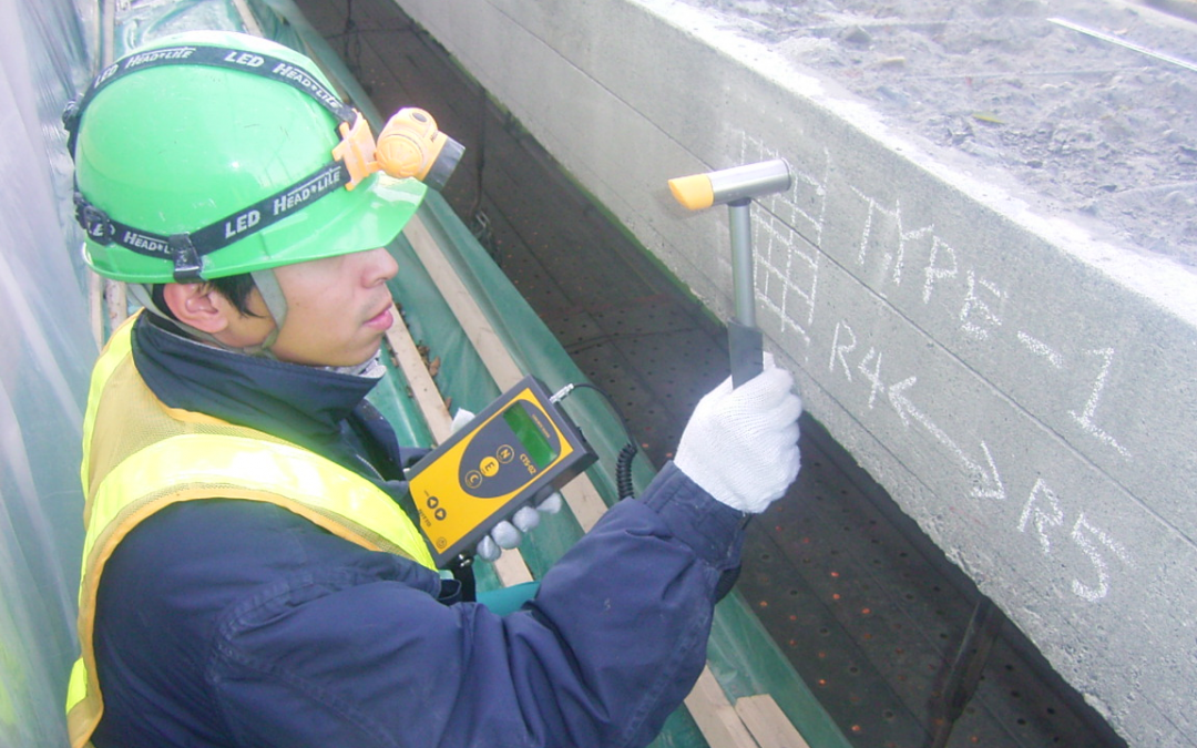 A Study on Estimating Concrete Compressive Strength by Mechanical Impedance