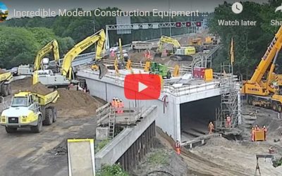 Incredible Modern Construction Equipment Machines Technology